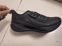 特步氫風(fēng)9男子跑鞋運動(dòng)鞋新品輕便減震防滑網(wǎng)面透氣跑步鞋男鞋子黑色 曬單實(shí)拍圖