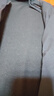 名創(chuàng  )優(yōu)品（MINISO）打底衫男冬季高級感內襯磨毛質(zhì)感半高領(lǐng)加絨長(cháng)袖t恤 黑色 3XL  曬單實(shí)拍圖