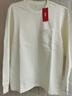 京東京造長(cháng)袖t恤男純棉重磅圓領(lǐng)打底衫男休閑衛衣春季衣服男裝新年 白色 M 曬單實(shí)拍圖