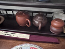 藏壺天下宜興紫砂壺純手工功夫茶具原礦梨皮大紅袍家用泡茶壺漢瓦 漢瓦壺 200ml 曬單實(shí)拍圖