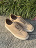 百麗張凌赫同款編織透氣休閑板鞋男26夏商場(chǎng)款舒適潮搭德訓鞋9BD01BM6 淺棕色【張凌赫同款】 42 曬單實(shí)拍圖