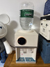 奧克斯（AUX）家用飲水機 上置水桶精致臺式飲水機冷熱款YT-0.75-01 曬單實(shí)拍圖