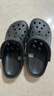 CROCS卡駱馳貝雅洞洞鞋沙灘鞋|10126 黑色-001 39(240mm) 曬單實(shí)拍圖