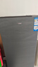 海爾冷柜180升立式冰吧一級能效270超大抽屜黑金凈化-30℃深凍鮮凍保濕科技HCFBD-180WGHS9以舊換新 曬單實(shí)拍圖