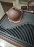 唐豐仿烏金石茶盤(pán)家用新款小型茶臺功夫茶具瀝水干泡茶臺簡(jiǎn)約茶托盤(pán) 胡桃色密胺觀(guān)云茶盤(pán)(小)39*26cm 曬單實(shí)拍圖