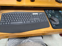 羅技（Logitech）MK850【企業(yè)級】無(wú)線(xiàn)藍牙辦公鍵鼠套裝鍵盤(pán)鼠標 Mac ipad電腦鍵盤(pán)雙模連接帶掌托黑色【團單優(yōu)惠】 曬單實(shí)拍圖