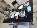 清弗餐桌火鍋桌子電磁爐一體桌家用一人一鍋小火鍋桌帶電磁爐2024新款 1.6X0.8/6爐+涮鍋 曬單實(shí)拍圖