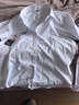 啄木鳥(niǎo)（TUCANO）長(cháng)袖襯衫女士春秋純色抗皺免燙襯衣商務(wù)休閑正裝上衣女裝 白色2XL 曬單實(shí)拍圖