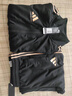 阿迪達斯（adidas）運動(dòng)套裝男春季跑步運動(dòng)套裝防風(fēng)夾克收腿褲兩件套 黑金 3XL 曬單實(shí)拍圖