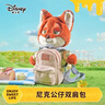 迪士尼（Disney）瘋狂動(dòng)物城尼克雙肩包玩偶包公仔毛絨玩具兒童書(shū)包生日禮物男女孩 曬單實(shí)拍圖