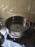 愛(ài)仕達（ASD）蒸鍋304不銹鋼三層家用蒸煮燉湯鍋 大容量30CM雙層蒸籠燃氣通用G3 曬單實(shí)拍圖