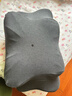 零點(diǎn)記憶蝴蝶枕深睡護頸枕側睡專(zhuān)用枕頭護頸椎助睡眠蝶形記憶枕頭 單只× 中高枕（冰絲綢）深空灰 曬單實(shí)拍圖