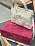 京頤38婦女節女神送媽媽生日禮物40母親婆婆50歲長(cháng)輩女士手提包包女包 絲絨奢華禮盒套裝 曬單實(shí)拍圖