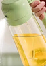 雙槍油壺噴油壺 倒油噴油一體食用油玻璃油壺廚房家用不掛油 橄欖綠 曬單實(shí)拍圖