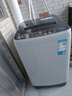 志高（CHIGO）波輪洗衣機 6.5KG全自動(dòng)家用租房公寓智能洗脫一體機藍光洗護 XQB65-818A寶石灰 以舊換新 曬單實(shí)拍圖