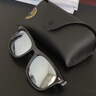 雷朋（RayBan）太陽(yáng)鏡時(shí)尚方形彩膜墨鏡男女款反光鏡面眼鏡0RB4260D可定制 禮物 601/30 尺寸57 曬單實(shí)拍圖
