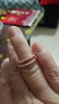 戒指女復古個(gè)性ins新款時(shí)尚小指尾戒韓氣質(zhì)國簡(jiǎn)約冷淡風(fēng)網(wǎng)紅指環(huán) 開(kāi)口戒指玫瑰金色 曬單實(shí)拍圖
