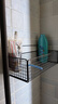 品喻衛生間置物架廁所洗手間架子壁掛式收納架免打孔掛墻上浴室收納架 曬單實(shí)拍圖