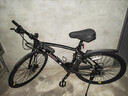 Jeep吉普公路自行車(chē)男女變速700C細輪碟剎彎把跑車(chē)越野學(xué)生賽車(chē)速飛 直把-黑色 27速旗艦版 26英寸 曬單實(shí)拍圖