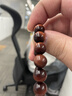 京瑩【招財轉運】天然紅虎眼石手串男女款護身符手鏈送男女友馬年禮物 曬單實(shí)拍圖