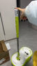 太太樂(lè )大號雙驅動(dòng)旋轉拖把桶自動(dòng)甩干脫水好神拖墩布吸水拖布墩布桶 加強桿 配3個(gè)拖頭 曬單實(shí)拍圖
