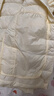 雪中飛羽絨內膽女輕薄羽絨服女短款新款內搭外穿修身 米白 M (160) 曬單實(shí)拍圖