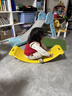 科巢蹺蹺板兒童室內聰明板平衡板感統訓練家用專(zhuān)注力彎曲板玩具 防滑加長(cháng)帶剎車(chē)斯圖黃-120斤內 曬單實(shí)拍圖