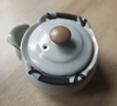 TEAHUE汝窯手抓壺蓋碗茶杯防燙陶瓷泡茶壺高檔家用功夫茶具公道杯帶茶漏 曬單實(shí)拍圖