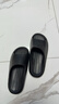 樸西男士四季抗菌室內浴室洗澡防滑居家情侶涼拖女 黑色 42-43 曬單實(shí)拍圖