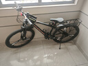 鳳凰官方旗艦店山地自行車(chē)男女士變速單車(chē)青少年學(xué)生越野公路賽車(chē)途瑞 鋁架【三刀/油碟剎】消光黑 26寸【適合160-185cm】 30速 曬單實(shí)拍圖