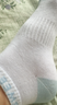 JEEP襪子女四季【100%純棉+10A抗菌】防臭運動(dòng)吸汗耐磨全棉休閑女襪 曬單實(shí)拍圖