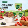寶寶饞了兒童零食棒棒糖山楂棒梨膏木糖醇高鈣牛奶軟糖享1歲寶寶嬰兒食譜 【4階】山楂水果棒（藍莓*2+蔓越莓*1）72g*3盒 曬單實(shí)拍圖