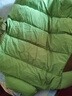 MQD童裝三防抗菌絨兒童立領(lǐng)羽絨服冬男童女童羽絨外套 松綠 150 (2XL) 曬單實(shí)拍圖