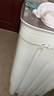 海爾（Haier）小神螺洗衣機半自動(dòng)雙缸雙桶大容量租房宿舍家用老人可輕松使用強水流強去污有腳輪可挪動(dòng)水電分離 13KG新品【一級能效+超大容量+玻璃上蓋】 雙缸 曬單實(shí)拍圖