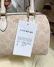 蔻馳（COACH）【品牌直供】女士ROWAN手提單肩斜挎包波士頓包CW329女神節禮物 曬單實(shí)拍圖
