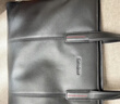 新秀麗（Samsonite）【京東奧萊】男士手提包電腦包休閑通勤牛皮革公文包生日禮物 TK9 BLACK 12.1-13英寸 曬單實(shí)拍圖