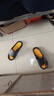 回力運動(dòng)拖鞋男浴室內戶(hù)外減震防滑厚底涼拖鞋HL39651黑黃色46-47碼 曬單實(shí)拍圖