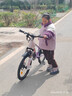 鳳凰官方旗艦店兒童自行車(chē)男女變速青少年學(xué)生山地車(chē)碟剎賽車(chē) 星際 粉紫【單速】輻條輪 20寸【適合125-160cm】 曬單實(shí)拍圖