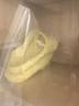 科柔（KENROLL）男女款防滑拖鞋居家浴室厚底寬楦四季涼拖鞋 芥末黃 37-38(240mm) 曬單實(shí)拍圖