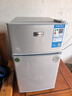 日普（RIPU）小冰箱迷你小型雙門(mén)家用一級能效宿舍出租房辦公室節能省電冷藏冷凍電冰箱 【年銷(xiāo)百萬(wàn)】48升銀色【3天不到1度電】 曬單實(shí)拍圖