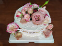覓今生網(wǎng)紅女神鮮花生日蛋糕同城配送當天配送奶油水果蛋糕送老婆 8英寸 曬單實(shí)拍圖