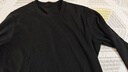 優(yōu)衣庫男裝HEATTECH ULTRA WARM圓領(lǐng)T恤長(cháng)袖保暖衣秋衣內衣479525 486883/09黑色 XL 曬單實(shí)拍圖