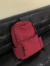 viney書(shū)包女時(shí)尚大容量小學(xué)初中高中大學(xué)生高顏值雙肩包輕便旅游旅行包 【酒紅】女生實(shí)用走心 百搭休閑簡(jiǎn)約通勤包 曬單實(shí)拍圖