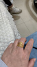 喜緣祥珠寶足金999黃金戒指女款時(shí)尚百搭經(jīng)典結婚情絲真愛(ài)女戒生日禮物 金重4.92g 曬單實(shí)拍圖