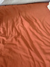 無(wú)印良品全棉磨毛四件套純棉高端裸睡高級感雙人家用床單被套三件套床笠款 原野-桔【100%全棉磨毛 親膚裸睡】 1.8m 床單款 四件套-被套200*230cm 曬單實(shí)拍圖