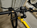 EROADE伊諾德折疊山地自行車(chē)男成人青少年學(xué)生超輕便攜鋁合金越野變速車(chē) 黃色【宙馬X1】全鋁合金-碟剎 24寸-適合身高150-170cm 24速 曬單實(shí)拍圖