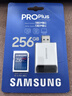 三星 三星 PRO Plus 256GB內存卡+讀卡器套裝 高速PRO藍卡 SD存儲卡 C10/U3/V30 適用微單/單反相機 曬單實(shí)拍圖