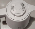象?。╖O JIRUSHI）電熱水壺家用 快速沸騰防塵口設計 1L容量 CK-DAH10C-WA  白色 曬單實(shí)拍圖