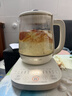 九陽(yáng)（Joyoung）防溢沸萃家用養生壺迷你 1200W小氣泡防糊恒溫燒水壺  0膠水智能玻璃煮茶器【九陽(yáng)漫生活】15WY1J 曬單實(shí)拍圖