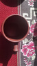 陶曦宜興紫砂杯茶杯純手工帶竹葉小把杯品茗杯單杯功夫茶具朱泥主人杯 竹節清風(fēng)品茗杯 曬單實(shí)拍圖